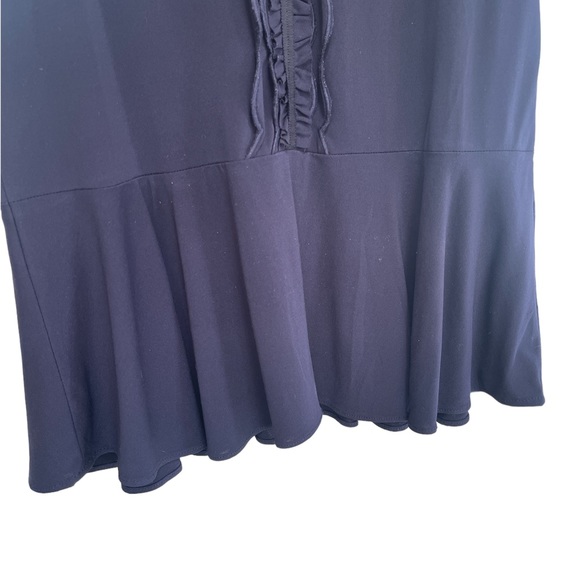 Banana Republic Blue Peplum Ruffle Tank S - Picture 13 of 14